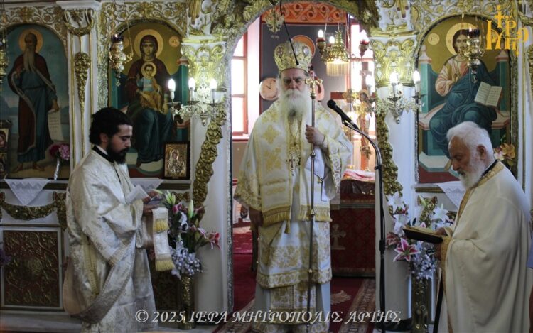 Πανηγύρισε η Ενορία Προφήτου Ηλιού στο Κάτω Γραικικό Άρτας