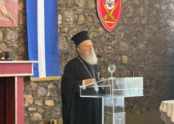 ΟΜΙΛΙΑ ΜΗΤΡΟΠΟΛΙΤΟΥ ΧΑΛΚΙΔΟΣ ΣΤΟΥΣ ΕΚΠΑΙΔΕΥΟΜΕΝΟΥΣ ΑΞΙΩΜΑΤΙΚΟΥΣ ΚΑΙ ΥΠΑΞΙΩΜΑΤΙΚΟΥΣ ΤΗΣ ΣΧΟΛΗΣ ΠΕΖΙΚΟΥ