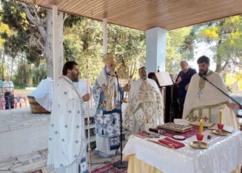 Ο ΕΠΙΣΚΟΠΟΣ ΣΚΟΠΕΛΟΥ ΣΤΗ ΒΟΡΕΙΟ ΕΥΒΟΙΑ