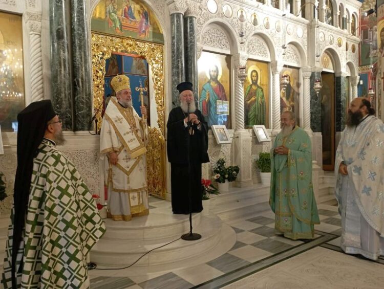 ΟΜΙΛΟΣ ΠΡΟΣΚΥΝΗΤΩΝ ΑΠΟ ΤΗΝ Ι. ΜΗΤΡΟΠΟΛΗ ΓΟΡΤΥΝΟΣ ΣΤΗΝ Ι. ΜΗΤΡΟΠΟΛΗ ΧΑΛΚΙΔΟΣ