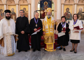 Ο Αρχιεπίσκοπος Μακάριος στον Άγιο Γεράσιμο Leichhardt για τη γιορτή του Προφήτη Ηλία