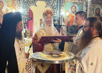 Συγκινητική η πανήγυρις της Αγίας Παρασκευής στην Ζαγορά