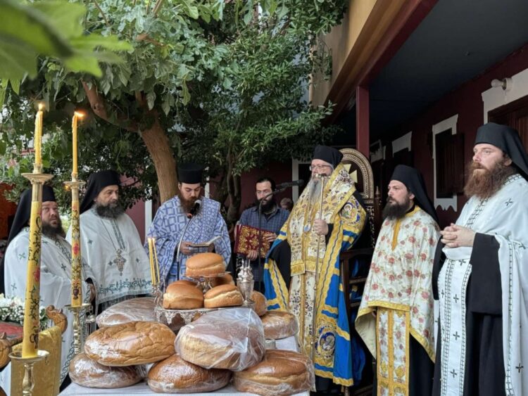 Λαμπρά πανήγυρις Ιεράς Μονής Αγίου Παντελεήμονος Αγιάς