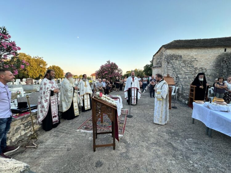 Ο εορτασμός της Αγίας Κυριακής στον Γυμνότοπο του δήμου Ζηρού