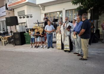 Πανηγυρικός Εσπερινός Αγίας Μαρίνης στα Μανίκια – Κονιστρών Κύμης