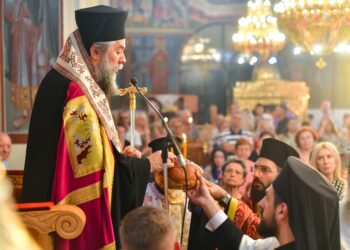 Τη μνήμη της Αγίας Μαρίνης εορτάζει με λαμπρότητα και η Σερραϊκή Εκκλησία