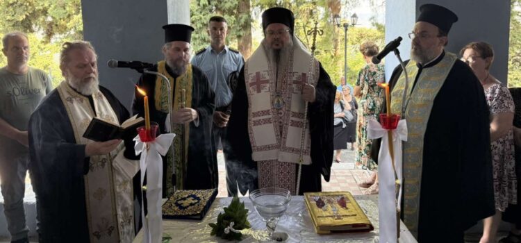 Θυρανοίξια στον ιστορικό ανακαινισμένο Ιερό Ναό Αγίου Γεωργίου Αμπελακίων