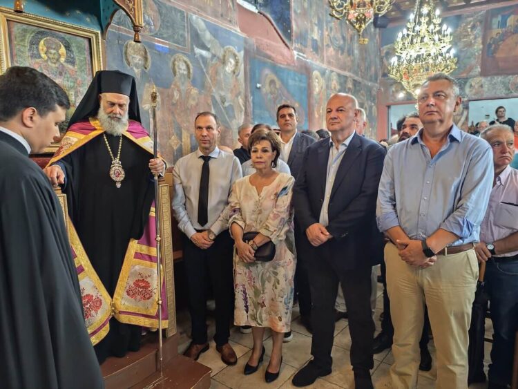 Εσπερινός Μεταμορφώσεως Του Σωτήρος Χριστού στο Ιερό Προσκύνημα Κουρτικίου