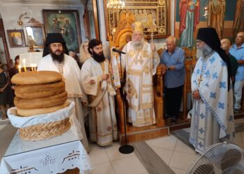 Η εορτή της Μεταμορφώσεως του Σωτήρος στην Ιερά Μονή Χριστού Δάσους Πάρου