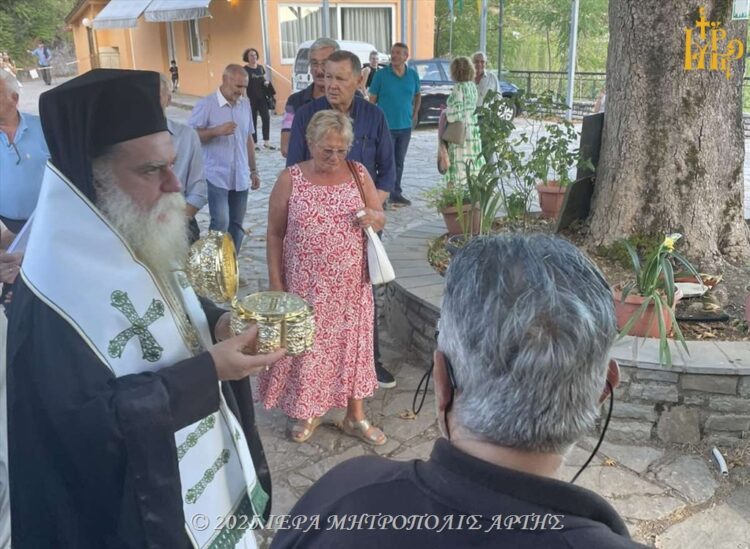 Προσκύνηση Λειψάνου του Αγίου Αθανασίου Χαμακιώτου στην Ελάτη Άρτης