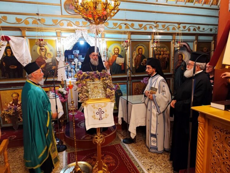 Με Ιερά Παράκληση προς την Υπεραγία Θεοτόκο ξεκίνησε ο Αύγουστος στο Αηδονοχώρι