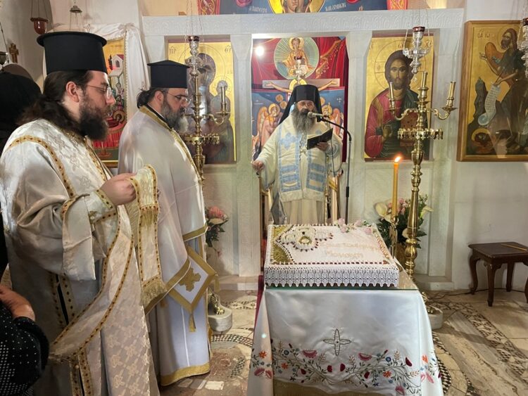 ΑΡΧΙΕΡΑΤΙΚΗ Θ. ΛΕΙΤΟΥΡΓΙΑ ΣΤΗΝ Ι. ΜΟΝΗ ΠΑΝΑΓΙΑΣ ΛΕΧΩΒΗΣ