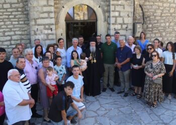 Στήν Ἀναβρυτή τῆς Ὀρεινῆς Ναυπακτίας ο Μητροπολίτης Ιερόθεος
