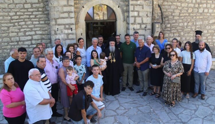 Στήν Ἀναβρυτή τῆς Ὀρεινῆς Ναυπακτίας ο Μητροπολίτης Ιερόθεος