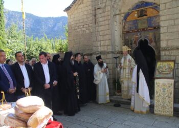 Ἡ Ἑορτή τῆς Κοιμήσεως τῆς Θεοτόκου στήν Ναυπακτία