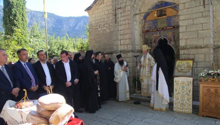 Ἡ Ἑορτή τῆς Κοιμήσεως τῆς Θεοτόκου στήν Ναυπακτία