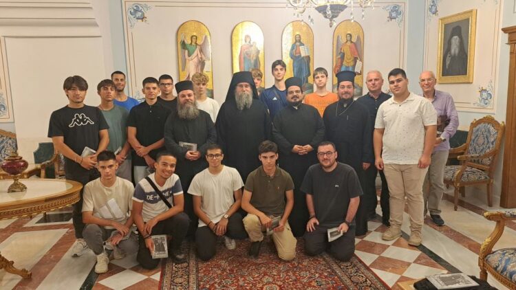 Προσκύνημα στελεχών της εκκλησιαστικής Κατασκηνώσεως «ΓΑΛΙΛΑΙΑ» της Εκκλησίας των Σερρών