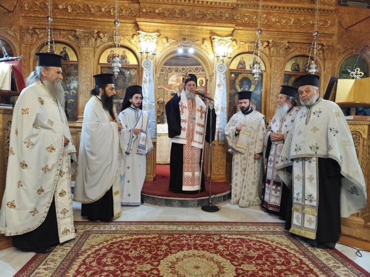 Πνευματική ευωχία στον Εσπερινό της Υπεραγίας Θεοτόκου στο Μουζάκι