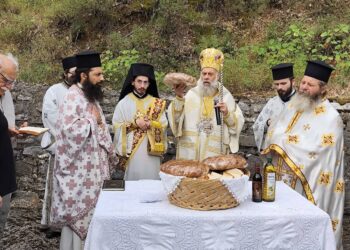 Με λαμπρότητα η μνήμη του αγίου και ενδόξου νεομάρτυρος Κωνσταντίνου του εξ Αγαρηνών, εν Καπούα