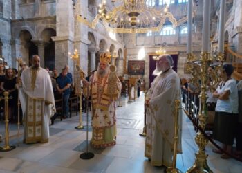 Η εορτή του Αγίου Καλλινίκου στην Παναγία Εκατονταπυλιανή