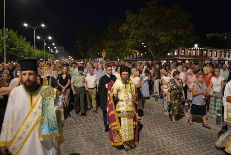 Ο εορτασμός της Κοιμήσεως της Θεοτόκου στην Κομοτηνή