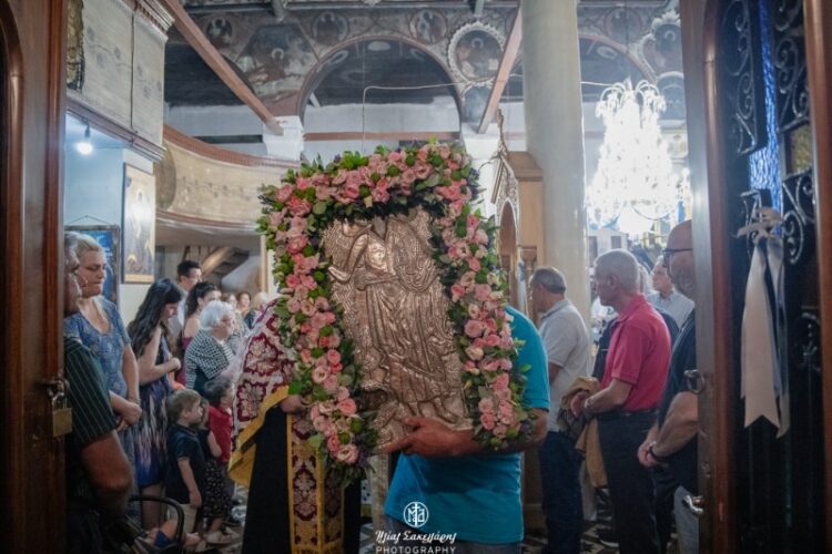 Ο Μητροπολίτης Κερκύρας στην γενέτειρα του