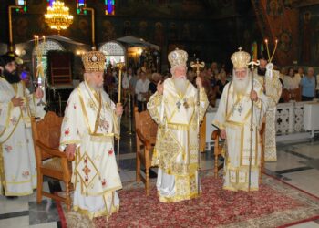 Η ΠΑΝΗΓΥΡΙΚΗ ΘΕΙΑ ΛΕΙΤΟΥΡΓΙΑ ΣΤΟΝ IΕΡΟ ΝΑΟ AΓΙΟΥ AΛΕΞΑΝΔΡΟΥ ΤΟY ΠΑΛΑΙΟΥ ΦΑΛΗΡΟΥ