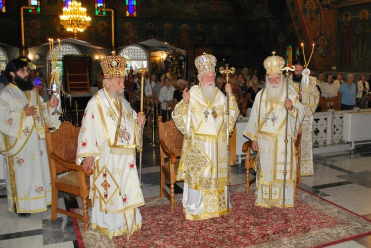 Η ΠΑΝΗΓΥΡΙΚΗ ΘΕΙΑ ΛΕΙΤΟΥΡΓΙΑ ΣΤΟΝ IΕΡΟ ΝΑΟ AΓΙΟΥ AΛΕΞΑΝΔΡΟΥ ΤΟY ΠΑΛΑΙΟΥ ΦΑΛΗΡΟΥ