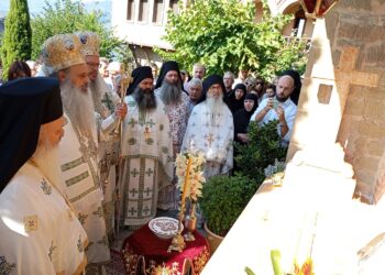 ΜΕΤΕΩΡΑ | Το τεσσαρακονθήμερο μνημόσυνο του Γέροντος Ισιδώρου