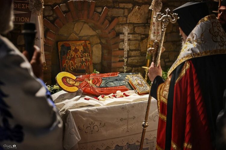 Με λαμπρότητα ἑορτάσθηκε ἡ Ἀπόδοσις τῆς Κοιμήσεως τῆς Θεοτόκου στὴν Ἱ. Μ. Μεγάλης Παναγίας Σάμου