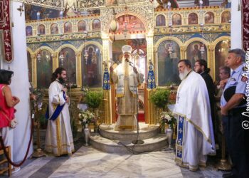 Φθιώτιδος Συμεών: «Η Παναγία είναι Φως στα πιο βαθιά σκοτάδια της ύπαρξής μας»