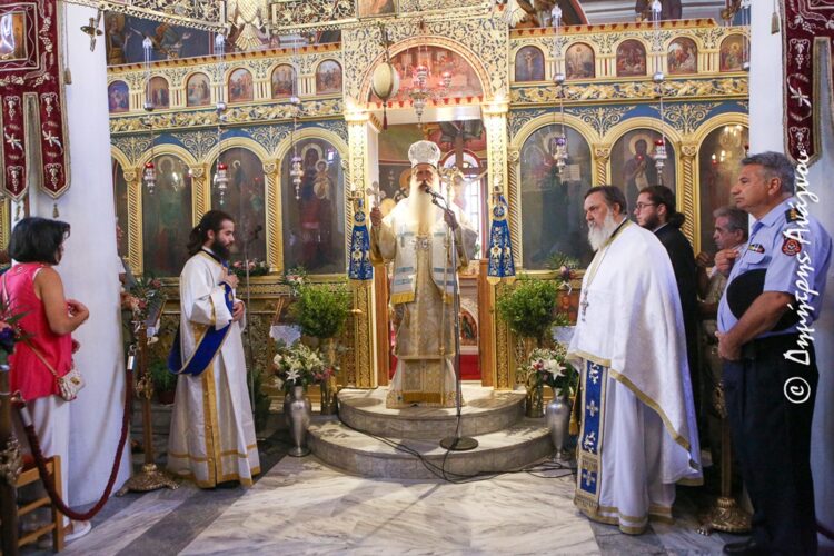 Φθιώτιδος Συμεών: «Η Παναγία είναι Φως στα πιο βαθιά σκοτάδια της ύπαρξής μας»