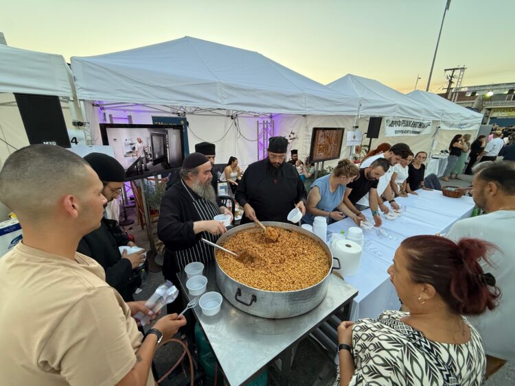 Μεγάλη επιτυχία η εκδήλωση μοναστηριακής κουζίνας της Ι.Μ. Κίτρους στο Εμπορικό Φεστιβάλ Κατερίνης