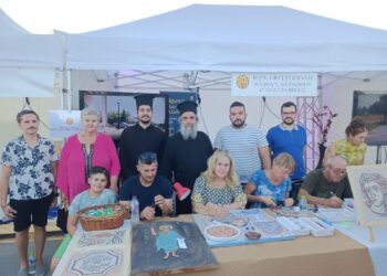 Εργαστήρι Ψηφιδωτού από την Ι.Μ Κίτρους στο πλαίσιο του Εμπορικού Φεστιβάλ Κατερίνης