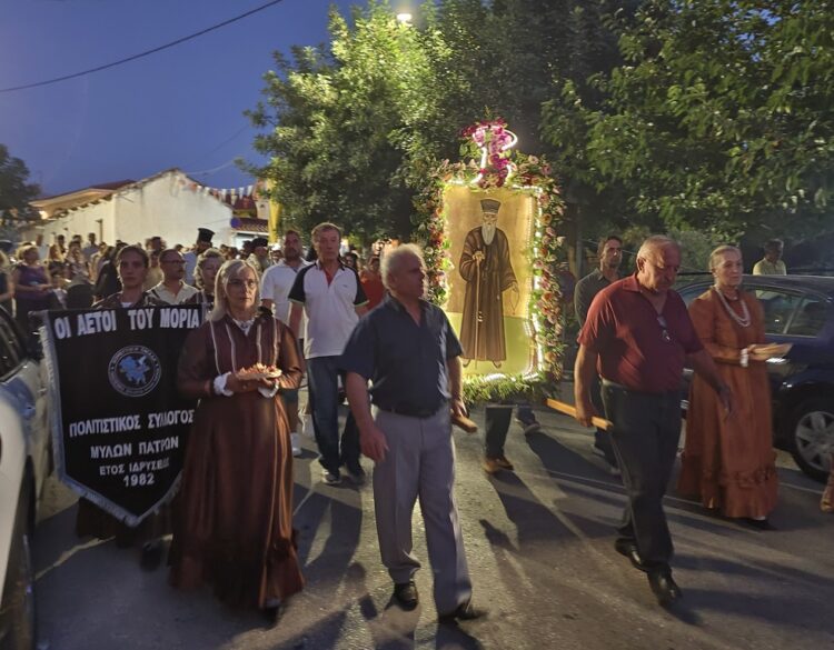 Λάμπρος ο εορτασμός του Αγίου Κοσμά του Αιτωλού στο Μετόχιον της Ιεράς Μονής Μαρίτσης