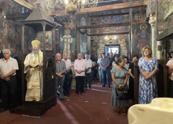 Με λαμπρότητα και κατάνυξη η Κοίμηση της Θεοτόκου στα Γρεβενά