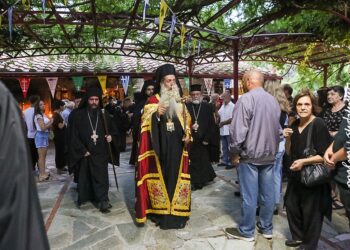 Λαμπρά διπλή Πανήγυρις στην Ι.Μ. Αγάθωνος