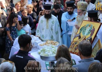 Εορτασμός Μεταμορφώσεως του Σωτήρος στις Κρανιές Άρτης