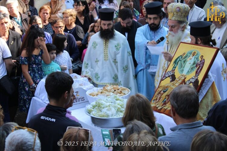 Εορτασμός Μεταμορφώσεως του Σωτήρος στις Κρανιές Άρτης