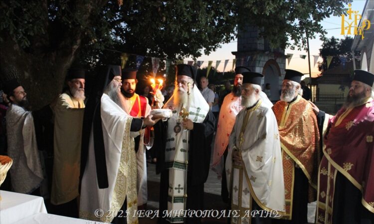 Εορτασμός Αποτομής Κεφαλής Τιμίου Προδρόμου στην Πέρα Καλεντίνη Άρτης