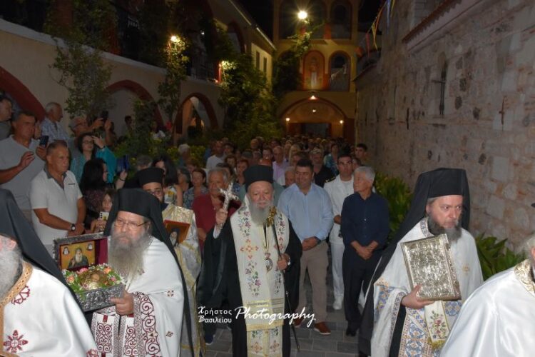 Ο ΕΟΡΤΑΣΜΟΣ ΤΗΣ ΜΕΤΑΜΟΡΦΩΣΕΩΣ ΤΟΥ ΣΩΤΗΡΟΣ ΣΤΗΝ ΙΕΡΑ ΜΟΝΗ ΟΣΙΟΥ ΔΑΥΪΔ