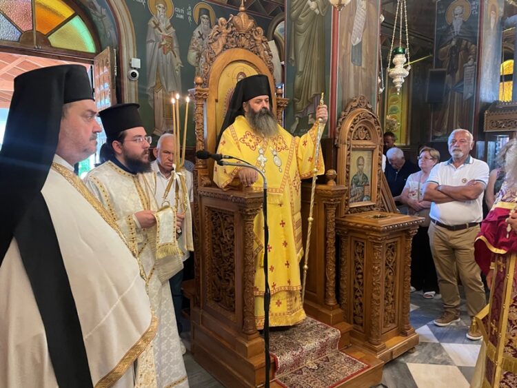 Λαμπρή πανήγυρις στην Ιερά Μονή Παναγίας Φανερωμένης Χιλιομοδίου