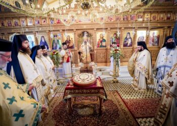 Η πανήγυρη του Αγίου Κοσμά του Αιτωλού στο Μέγα Δένδρο Θέρμου