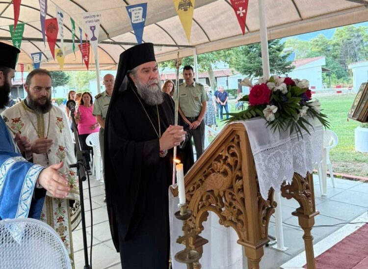 Σερρών Θεολόγος: «Υπεραγία Θεοτόκος: Η υπέρμαχος Στρατηγός του ελληνικού Έθνους»