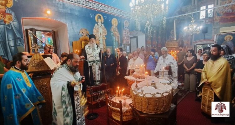 Πανηγυρικός Εσπερινός στον Ι.Ν. Αγίας Σοφίας στα Φούτια Μονεμβασίας