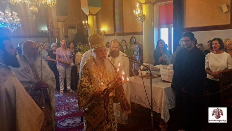 Λαμπρός εορτασμός της Παναγίας Μυρτιδιώτισσας στη Δαιμονιά