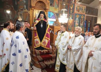 Πανηγυρικός Εσπερινός επί τη εορτή του Γενεσίου της Θεοτόκου στο Παλαιοκκλήσι