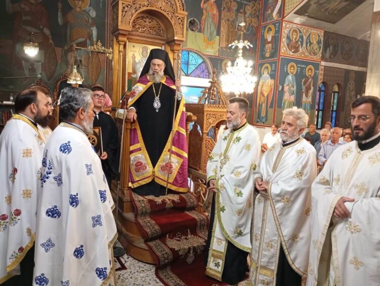 Πανηγυρικός Εσπερινός επί τη εορτή του Γενεσίου της Θεοτόκου στο Παλαιοκκλήσι