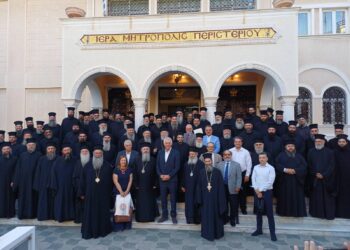 ΕΝΑΡΞΗ ΚΑΙ Α’ ΣΥΝΕΔΡΙΑ ΤΟΥ ΙΘ’ ΠΑΝΕΛΛΗΝΙΟΥ ΛΕΙΤΟΥΡΓΙΚΟΥ ΣΥΜΠΟΣΙΟΥ ΣΤΕΛΕΧΩΝ ΙΕΡΩΝ ΜΗΤΡΟΠΟΛΕΩΝ