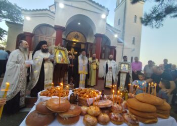 Πανηγύρισε ο Ιερός Ναός Αγίας Σοφίας του συγκροτήματος Εκκλησιαστικών Ιδρυμάτων της Ιεράς Μητροπόλεως Κίτρους
